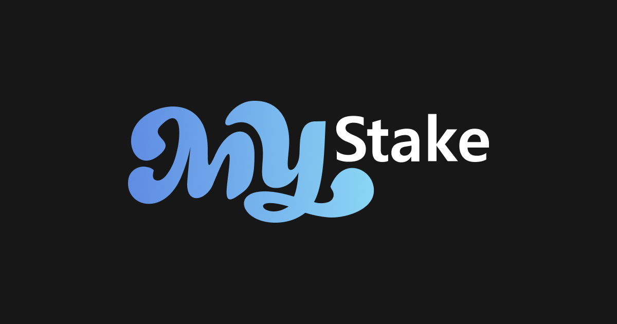 Screenshot showing the Mystake login and lobby interface on a desktop browser